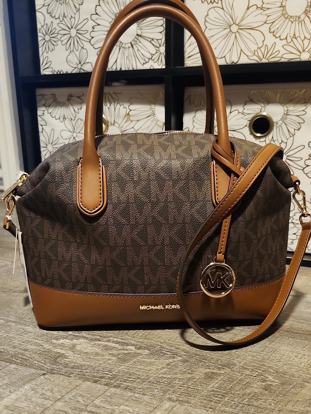 Michael Kors Dark Brown Signature Bag